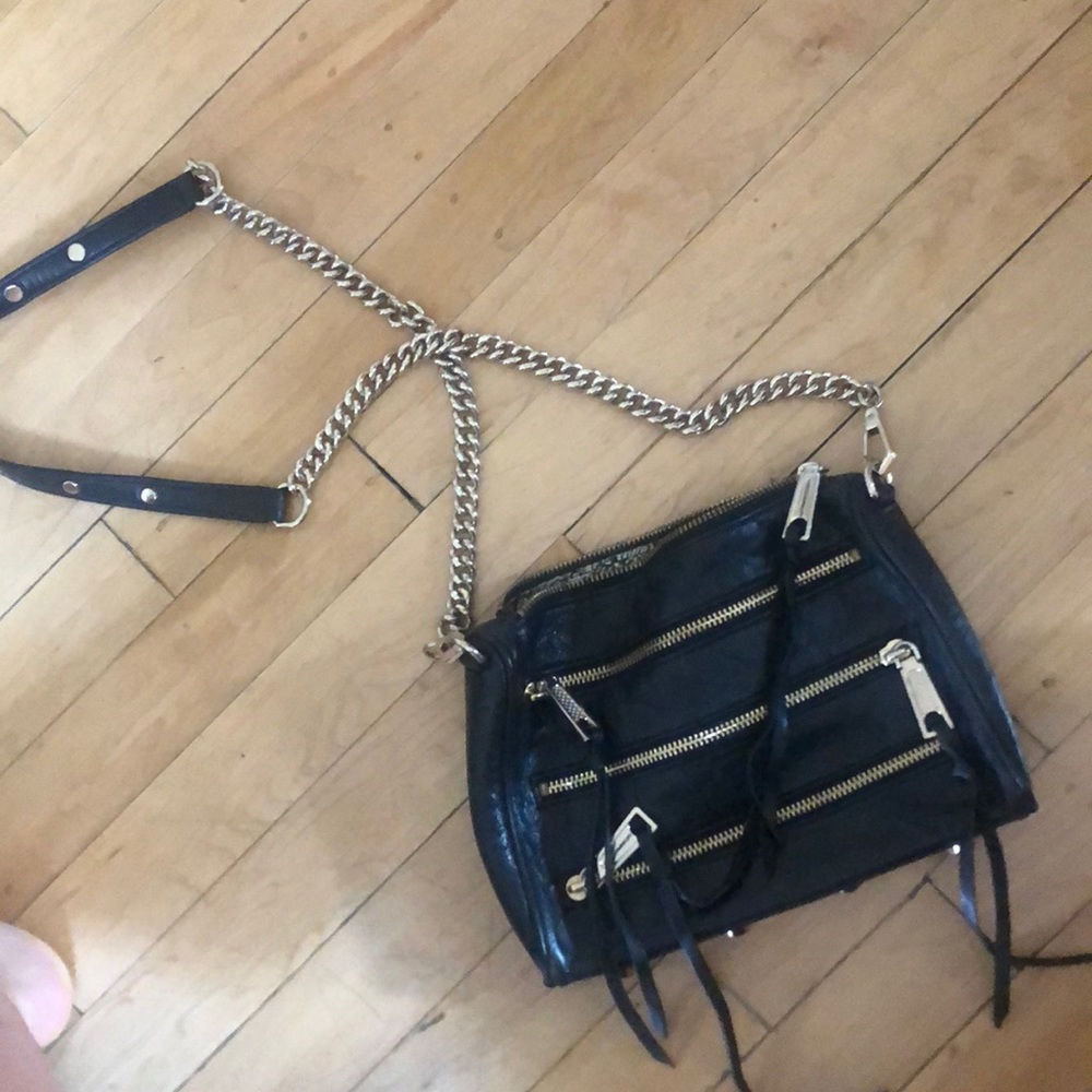 Rebecca minkoff zipper crossbody